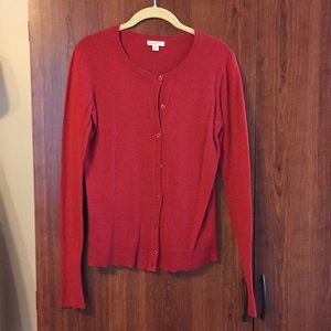 Red Merona Cardigan